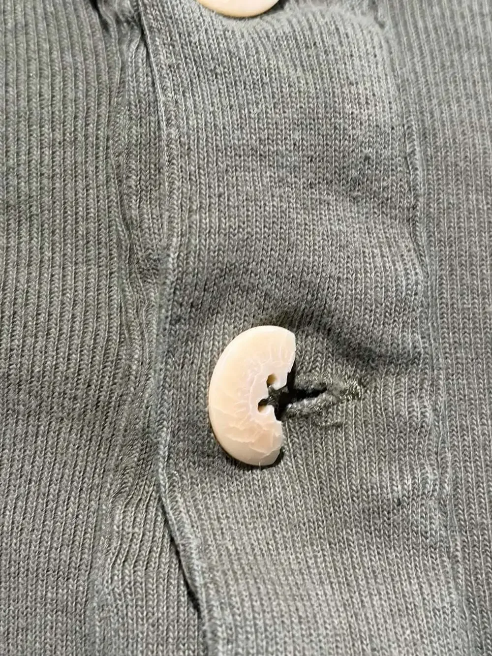 Polo by Ralph Lauren Long Sleeve Henley Shirt in Olive Green